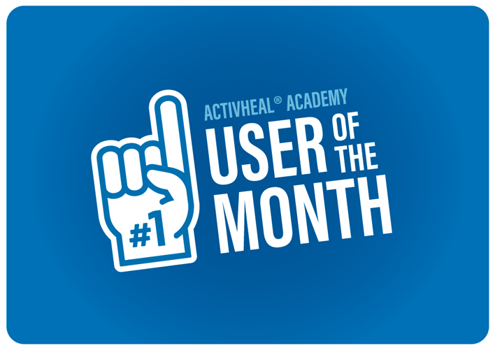ActivHeal Academy User of the Month